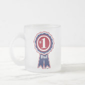 #1 Papa - Fijne Vaderdag Matglas Koffiemok (Links)