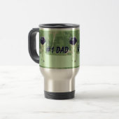 #1 Papa Golfer Travel Mug Reisbeker (Voorkant links)