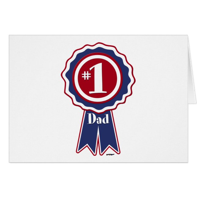 #1 Papa - Happy Vaderdag (Voorkant Horizontaal)