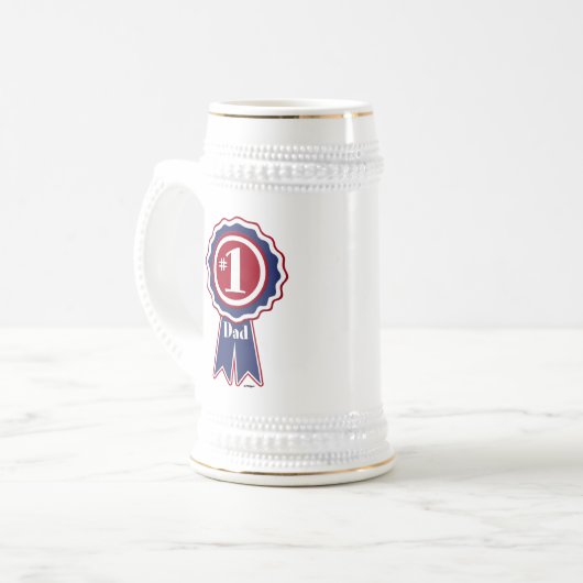 #1 Papa - Happy Vaderdag Bierpul (Voorkant links)