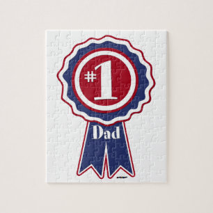 #1 Papa - Happy Vaderdag Legpuzzel