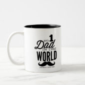 1 Papa in de Mok van de Wereld Mustache (Links)