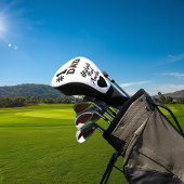 #1 Papa Liefde Gepersonaliseerde Golf Head Cover