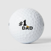 #1 Papa Liefde Golfballen (Voorkant)