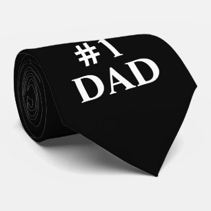 1 Papa Modern Zwart Wit Stropdas