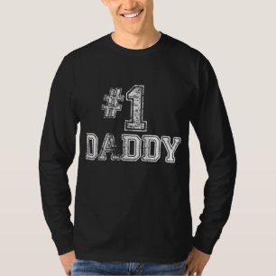 1 papa papa - nummer één Vaderdag cadeau T-shirt