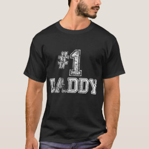 1 papa papa - nummer één Vaderdag cadeau T-shirt