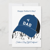 #1 Papa Pet Happy Vaderdag Cadeaubon (Voorkant)