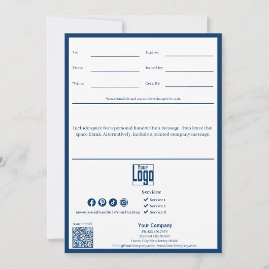 #1 Papa Pet Happy Vaderdag Cadeaubon (Achterkant)