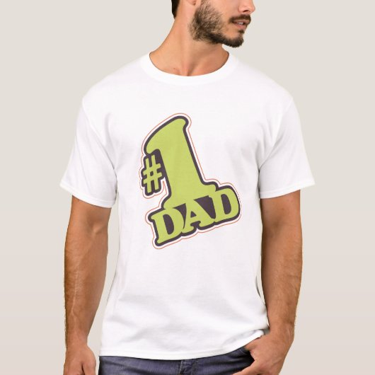 #1 Papa Shirt (Voorkant)