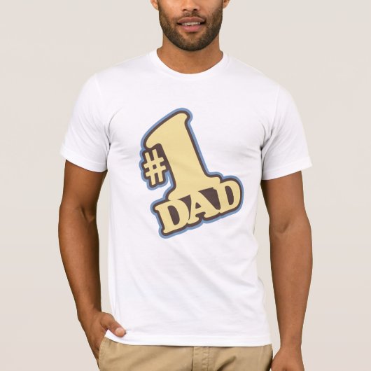 #1 Papa Shirt (Voorkant)