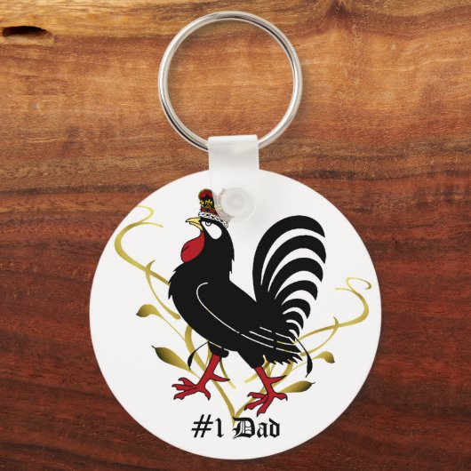 #1 Papa Sleutelhanger (Voorkant)