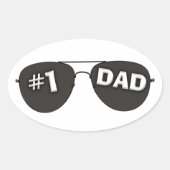 #1 Papa Sticker (Voorkant)