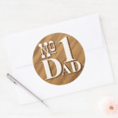 #1 Papa Sticker (Envelop)