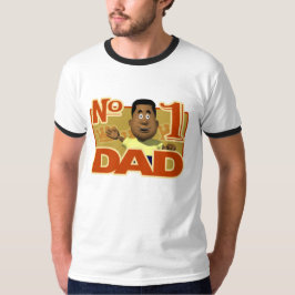 #1 Papa T-shirt