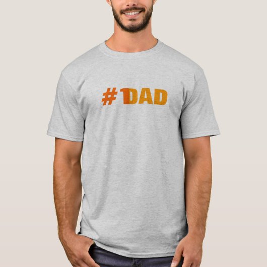 #1 PAPA T-SHIRT (Voorkant)