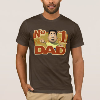 #1 Papa T-shirt