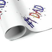 #1 Papa Vaderdag Gift Wrap Cadeaupapier (Rol Hoek)