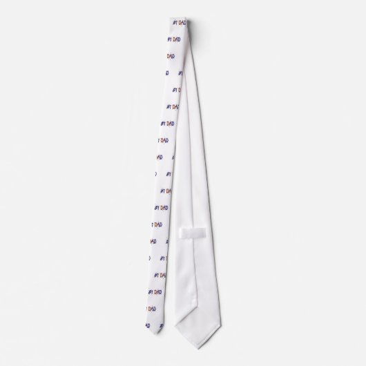 #1 Papa Vaderdag stropdas (Achterkant)