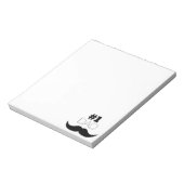 #1 Papa Zwarte Snor - Nummer Eén Notitieblok (Linkerzijde)