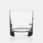 #1 Papaliefde Gepersonaliseerd Whiskeyglas Whisky Glas (Links)