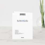 1 Pensioen Kaart - Rijden Divas Llama (Achterkant)