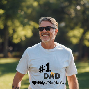 #1 Persoonlijk T-shirt Vaderliefde