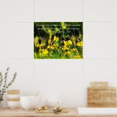 1 Peter 1:23 Inspirerend Poster (Keuken)