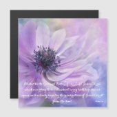 1 Peter 1:3 Lavender Flower | Verbouwingsrooster (Voorkant / Achterkant)