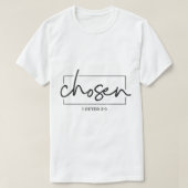 1 Peter 29 Bijbelse Verse Cute Spiritueel Chris T-shirt (Design voorkant)