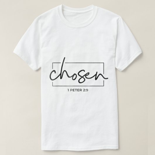 1 Peter 29 Bijbelse Verse Cute Spiritueel Chris T-shirt (Design voorkant)