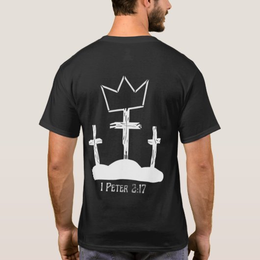 1 Peter 2:17 Gym Shirt (Achterkant)