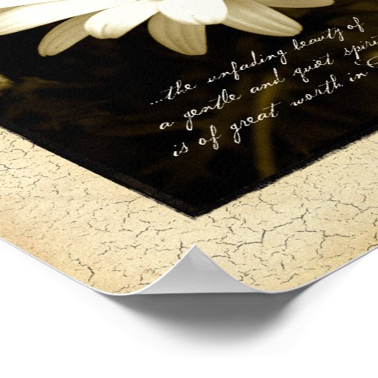 1 Peter 3:4 Poster (Hoek)