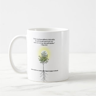 1 Peter 5:10 Christian Bible Verse Mug Faith Gift Koffiemok