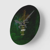 1 Peter 5:7 Bijbelversen citaat Ronde Klok (Hoek)