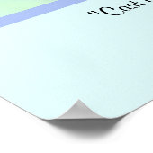 1 Peter 5:7 Christelijk Poster (Hoek)