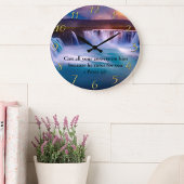 1 Peter 5:7 Gold Christelijke trouw Prayer Grote Klok