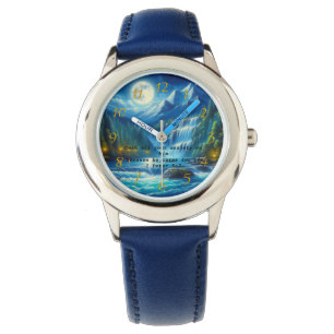 1 Peter 5:7 Gold Christelijke trouw Prayer Horloge