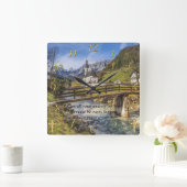 1 Peter 5:7 kerk bij de berg Vierkante Klok (Huis)