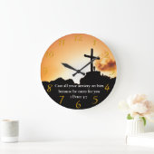 1 Peter 5:7 kruis op een berg Grote Klok (Huis)