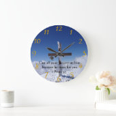 1 Peter 5:7 mondpiekkruis Grote Klok (Huis)