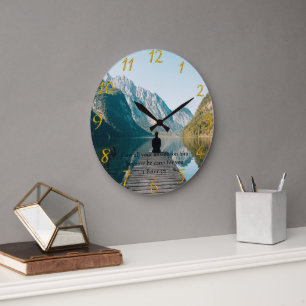 1 Peter 5:7 op de dok Grote Klok