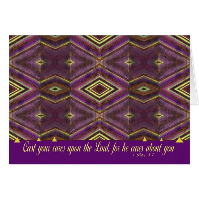 1 Peter Bible Verse (Voorkant Horizontaal)