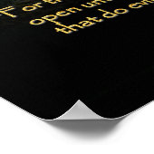 1 Petrus 3:12-13 Christelijk Bijbelvers Poster (Hoek)