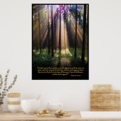 1 Petrus 3:12-13 Christelijk Bijbelvers Poster (Keuken)