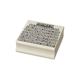 1 Petrus 3:15 KJV Bijbel Verse Rubberstempel