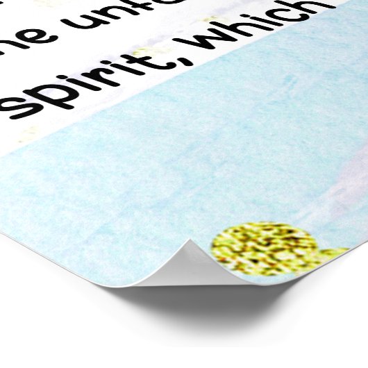 1 Petrus 3:3-4 Innerlijke schoonheid Bijbelvers Pa Poster (Hoek)