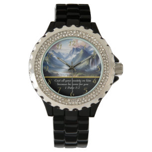 1 Petrus 5:7 bergmeer Horloge