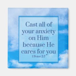 1 Petrus 5:7 Magneet