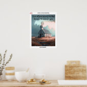 1 Petrus 5:7 Poster (Keuken)